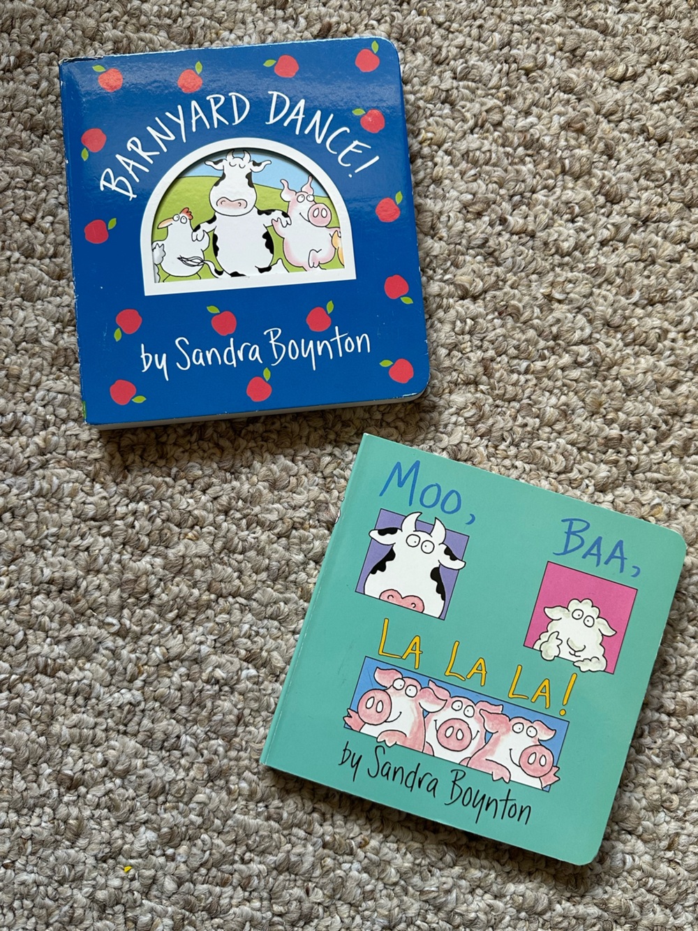 Set of 2 Sandra Boynton Board Books